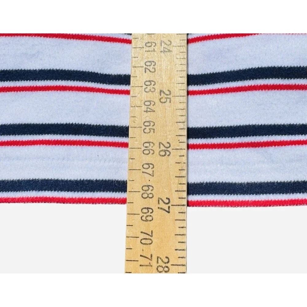 Polo Ralph Lauren Shirt Mens Size L Striped Polo Red White Blue Green Pony